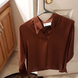 PROPHECY Brown Blouse